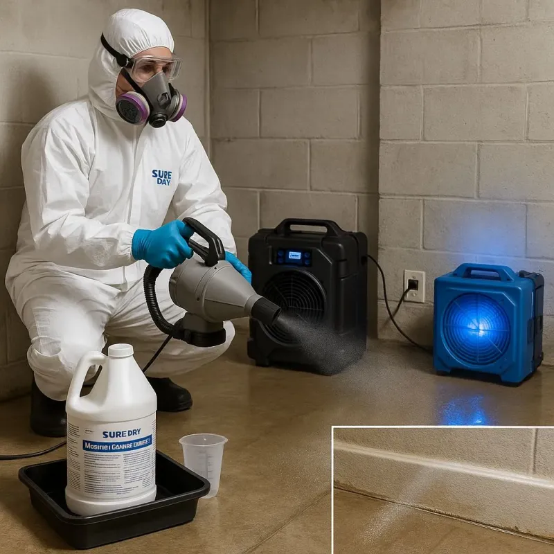 Sanitization and Odor Removal process in Raritan, NJ