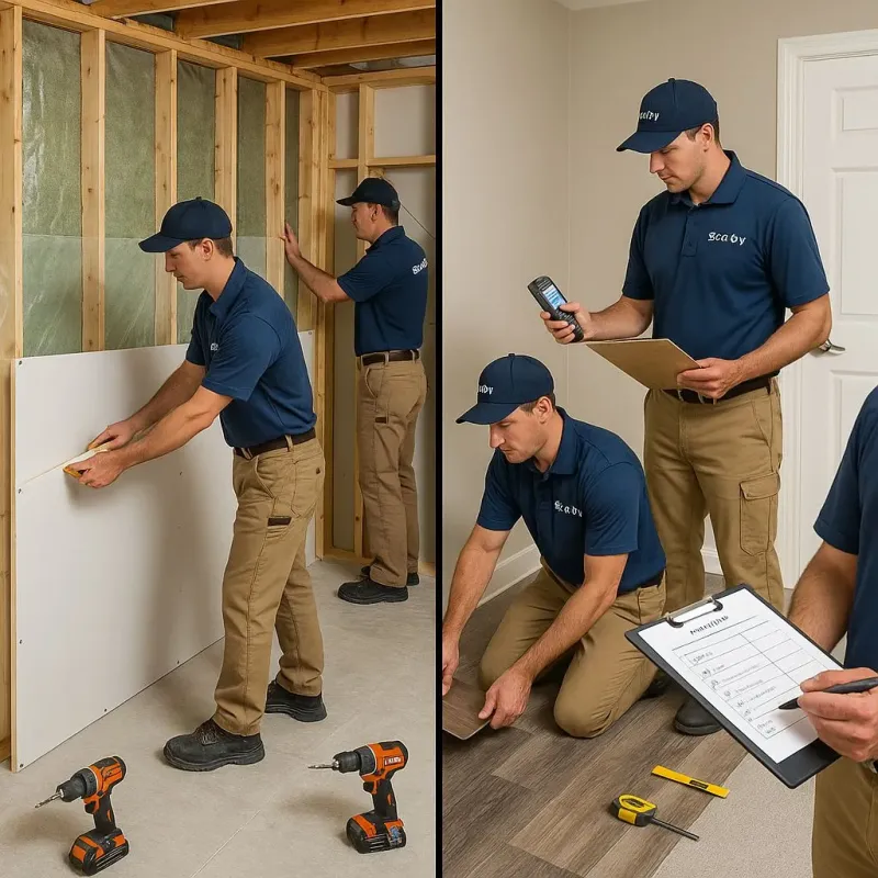 Repairs and Reconstruction process in Raritan, NJ