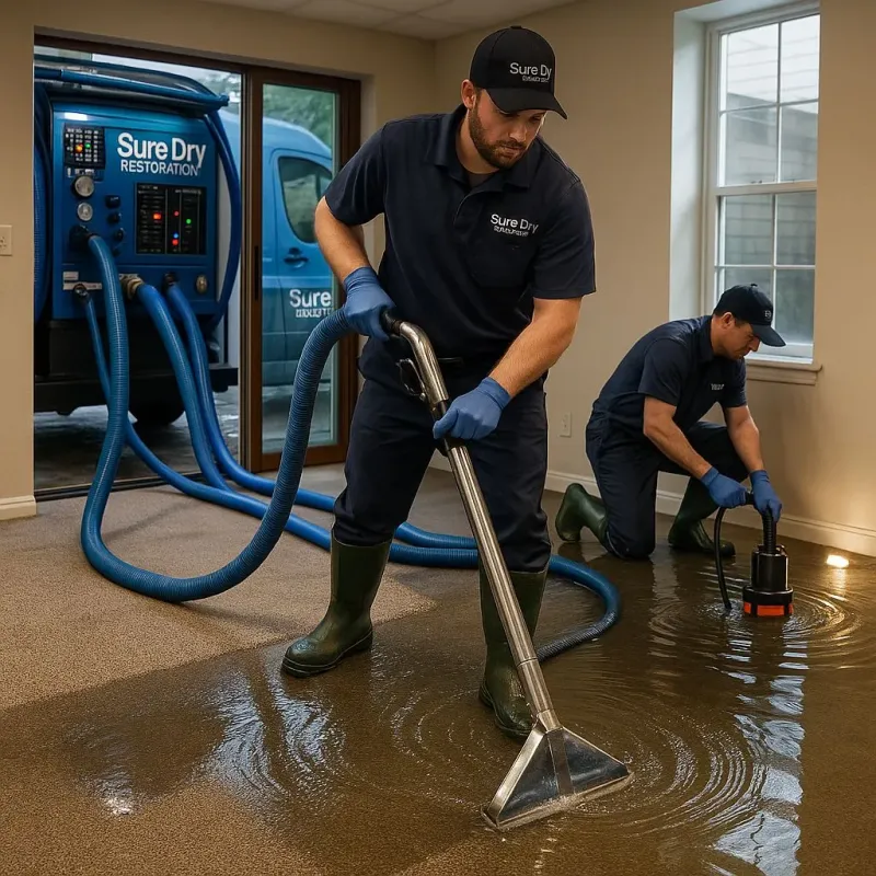Water Extraction and Removal process in Raritan, NJ